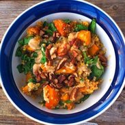 Spicy-Sweet Squash Bowl