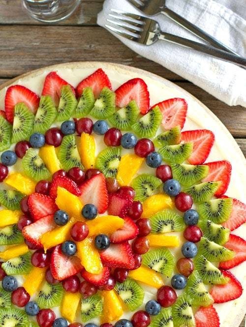 Fruit Pizza.