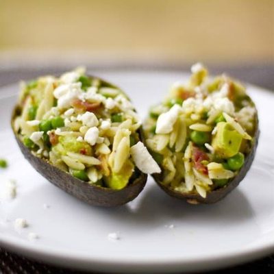 Avocado Bacon Orzo