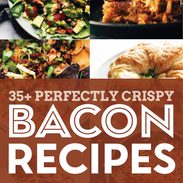 Collage of bacon recipes
