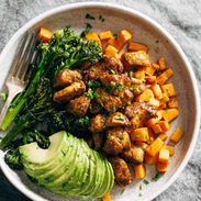 A picture of Sheet Pan Chicken and Sweet Potato Meal Prep