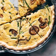 A picture of Springy Vegetable Quiche